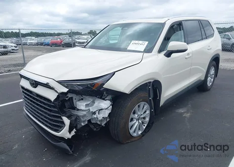 2024 Toyota Grand Highlander Hybrid Xle из США, поврежденный, VIN 5TDABAA53RS000910